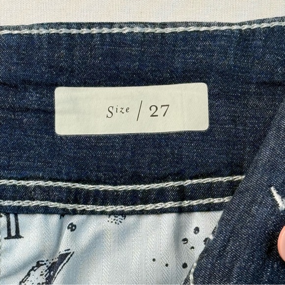 ANTHROPOLOGIE Pilcro and the Letterpress High-Rise Wide-Leg Jeans 27 - Picture 8 of 11